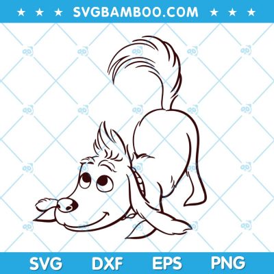 Max Dog Black and White SVG, Christmas Grinch and Max SVG, Grinch and Friends SVG, Chritsmas Grinch SVG DXF EPS PNG