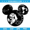 Mickey Ear Slinky Toy Story SVG, Toy Story Disneyland Ears SVG, Disney Slinky Mickey Ears SVG DXF EPS PNG