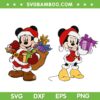 Mickey Minnie Mouse Merry Christmas 2022 SVG, Disney Mouse Xmas 2022 SVG, Disney Christmas 2022 SVG DXF EPS PNG
