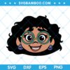 Mirabel Madrigal Big Face SVG, Mirabel Madrigal Encanto SVG, Mirabel Madrigal SVG DXF EPS PNG