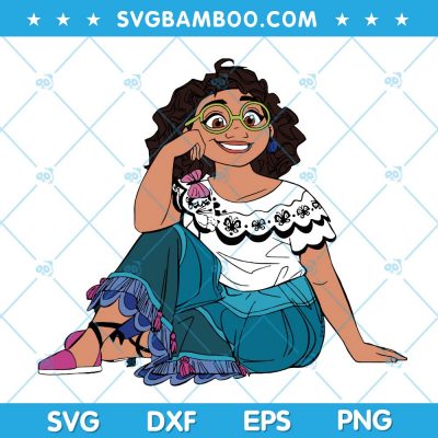 Mirabel Madrigal Encanto SVG, Mirabel Madrigal SVG, Disney Encanto SVG DXF EPS PNG