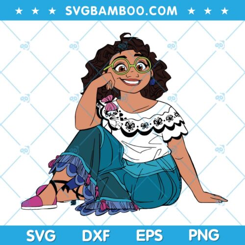 Mirabel Madrigal Encanto SVG, Mirabel Madrigal SVG, Disney Encanto SVG DXF EPS PNG