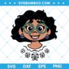 Mirabel Madrigal Head SVG, Disney Encanto Mirabel Madrigal SVG, Disney Encanto SVG DXF EPS PNG