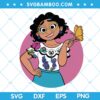 Mirabel Madrigal And Butterfly SVG, Disney Encanto Mirabel Madrigal SVG, Mirabel With Butterflies SVG DXF EPS PNG