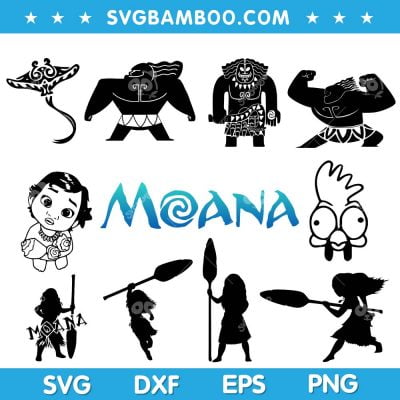 Moana Black And White SVG Bundle, Princess Moana SVG Bundle, Disney SVG Bundle DXF EPS PNG Moana Black And White SVG Bundle, Princess Moana SVG Bundle, Disney SVG Bundle DXF EPS PNG