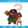 Moana Maui SVG, Disney Moana SVG, Princess Moana Maui SVG, Disney Cartoon SVG DXF EPS PNG