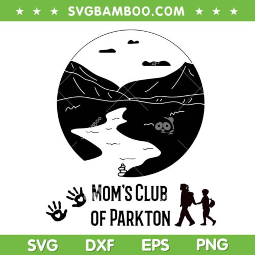 Moms Club Of Parkton SVG, Moms Offering Moms Support SVG, Logo Moms Offering Moms Support SVG DXF EPS PNG