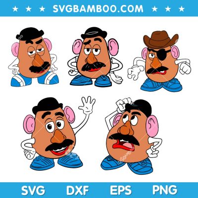Mr Potato Head SVG Bundle, Toy Story Potato Head SVG Bundle, Toy Story 4 SVG Bundle DXF EPS PNG Mr Potato Head SVG Bundle, Toy Story Potato Head SVG Bundle, Toy Story 4 SVG Bundle DXF EPS PNG