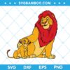 Mufasa Simba SVG, Disney Mufasa Simba SVG, Lion King Mufasa Simba SVG, The Lion King SVG DXF EPS PNG