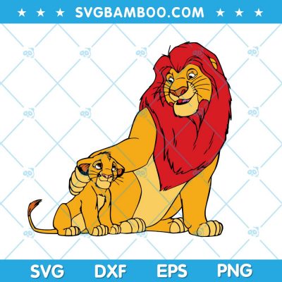 Mufasa Simba SVG, Disney Mufasa Simba SVG, Lion King Mufasa Simba SVG, The Lion King SVG DXF EPS PNG