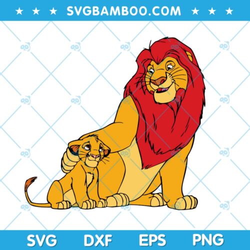 Mufasa Simba SVG, Disney Mufasa Simba SVG, Lion King Mufasa Simba SVG, The Lion King SVG DXF EPS PNG