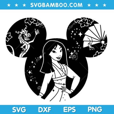 Mulan SVG, Princess Disneyland SVG, Disney Character Ears SVG, Disney Mulan Clipart SVG DXF EPS PNG Mulan SVG, Princess Disneyland SVG, Disney Character Ears SVG, Disney Mulan Clipart SVG DXF EPS PNG