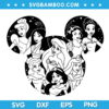 Princess Disneyland Ears SVG, Princesses Mickey Ears SVG, Disney Character Ears SVG, Princesses Mickey SVG DXF EPS PNG Princess Disneyland Ears SVG, Princesses Mickey Ears SVG, Disney Character Ears SVG, Princesses Mickey SVG DXF EPS PNG