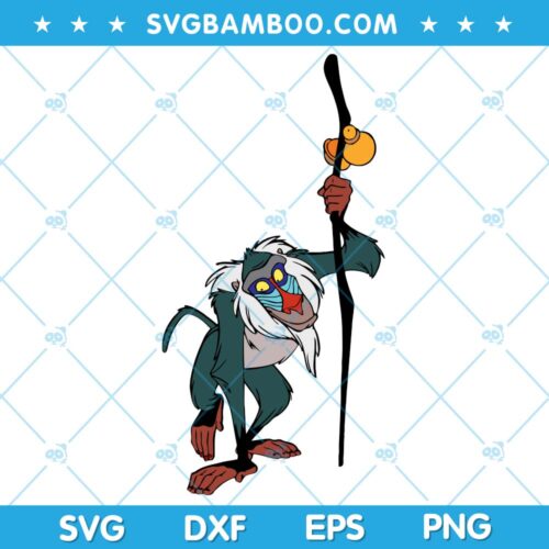 Rafiki SVG, Disney Rafiki SVG, Lion King Rafiki SVG, Disney Character Rafiki SVG DXF EPS PNG
