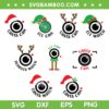 Reindeer Cam SVG Bundle, Santa Cam Christmas SVG Bundle, Funny Elf Cam SVG DXF EPS PNG