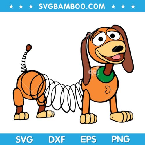 Slinky Dog Toy Story SVG, Dinsey Slinky Dog SVG, Funny Character SVG DXF EPS PNG 