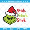 Stink Stank Stunk Grinch Face SVG, Grinch Stink Stank Stunk 2023 SVG, Grinch Funny Face SVG, Chirstmas Grinch Face SVG DXF EPS PNG