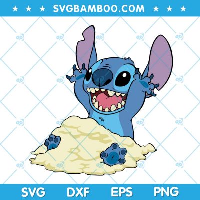 Stitch Playing With Sand SVG, Disney Lilo And Stitch SVG, Disney Cartoon SVG DXF EPS PNG Stitch Playing With Sand SVG, Disney Lilo And Stitch SVG, Disney Cartoon SVG DXF EPS PNG