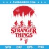 Stranger Things Group Shot SVG, Stranger Things Bike Ride Upside Down SVG, The Upside Down SVG DXF EPS PNG