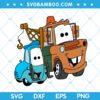 Tow Mater and Guido Cars SVG, Pixar Tow Mater and Guido SVG, Cars Tow Mater and Guido SVG DXF EPS PNG