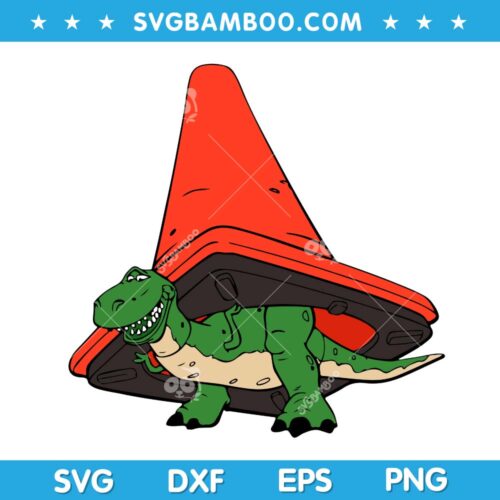 Toy Story Rex SVG, Dinosaur Toy Story SVG, Disney Toy Story Dinosaur SVG DXF EPS PNG