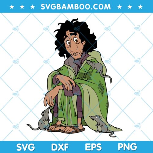 We Don't Talk Bruno SVG, Encanto Bruno Madrigal SVG, Disney Encanto Bruno SVG DXF EPS PNG