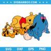 Winnie The Pooh Eeyore Tigger SVG, Dinsey Eeyore Pooh Tigger SVG, Disney Cartoon SVG DXF EPS PNG