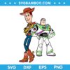 Woody Buzz Lightyear Toy Story SVG, Disney Pixar Woody Buzz SVG, Disney Toy Story SVG DXF EPS PNG