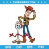 Woody Forky Toy Story SVG, Woody And Forky SVG, Disney Toy Story SVG DXF EPS PNG