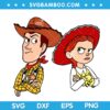 Woody And Jessie SVG, Toy Story Friends SVG, Disney Toy Story SVG DXF EPS PNG