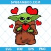 Yoda Hearts Love SVG, Star Wars Yoda Red Heart SVG, Disney Yoda Love SVG, Yoda Heart SVG DXF EPS PNG Yoda Hearts Love SVG, Star Wars Yoda Red Heart SVG, Disney Yoda Love SVG, Yoda Heart SVG DXF EPS PNG