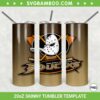 Anaheim Ducks 20oz Skinny Tumbler Template PNG, NHL Anaheim Ducks Tumbler Wrap PNG, NHL Logo Tumbler Sublimation Design PNG Download