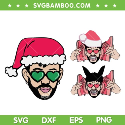 Bad Bunny Christmas 2022 SVG, Una Navidad Sin Ti Bad Bunny SVG, Christmas 2022 Una Navidad Sin Ti SVG DXF EPS PNG