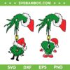 Benito Christmas SVG, Grinch Hand Bad Bunny SVG, Christmas Benito Grinch Hand SVG DXF EPS PNG