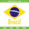 Brazil Flag SVG, Brazil Soccer Jersey SVG, Brazil Flag Of Football SVG, Football Team SVG DXF EPS PNG