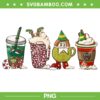 Buddy Elf Coffee Latte PNG, Elf Christmas Mug PNG, Christmas Movie Elf Coffee PNG