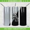 Chicago White Sox 20oz Skinny Tumbler Template PNG, Chicago White Sox Logo Tumbler Wrap PNG, Baseball Tumbler Sublimation Design PNG Download Chicago White Sox 20oz Skinny Tumbler Template PNG, Chicago White Sox Logo Tumbler Wrap PNG, Baseball Tumbler Sublimation Design PNG Download
