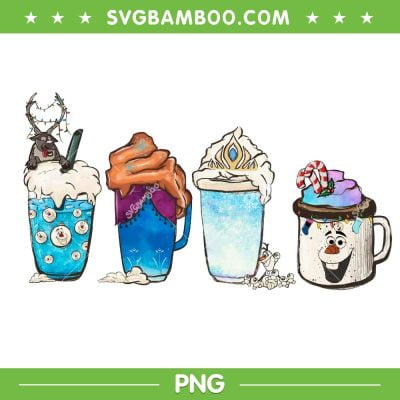 Christmas Frozen Coffee PNG, Elsa Anna Coffee Latte PNG, Christmas Snowman Iced Coffee Latte PNG Christmas Frozen Coffee PNG, Elsa Anna Coffee Latte PNG, Christmas Snowman Iced Coffee Latte PNG