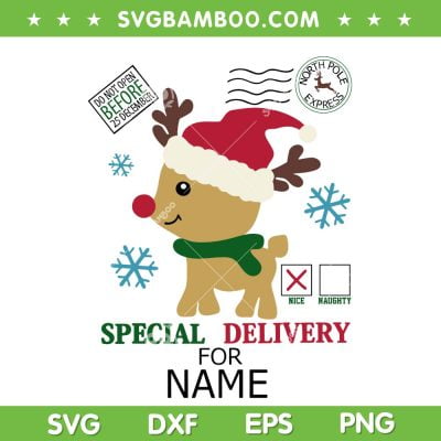 Christmas Reindeer Santa Sack SVG, Reindeer North Pole Mail Express SVG, Christmas Special Delivery Reindeer SVG DXF EPS PNG Christmas Reindeer Santa Sack SVG, Reindeer North Pole Mail Express SVG, Christmas Special Delivery Reindeer SVG DXF EPS PNG