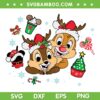 Chip And Dale Christmas Snacks SVG, Disneyland Snacks Christmas SVG, Disney Christmas SVG DXF EPS PNG