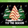 Christmas Tree Cakes Xmas Light PNG, Tree Cake Tis The Season PNG, Tree Cake Xmas Light PNG