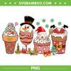 Cute Coffee Drink Christmas PNG, Christmas Coffee Drink PNG, Holiday Coffee PNG