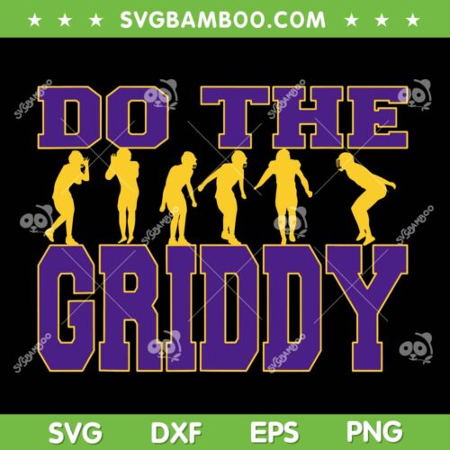 Do The Griddy SVG, Griddy Dance Football SVG, Football Griddy Dacing SVG DXF EPS PNG