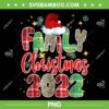 Family Christmas 2022 Leopard PNG, Squad Santa Elf Funny PNG, Family Christmas Elf Santa Red Plaid PNG