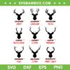 Funny Ugly Reindeer Christmas SVG, Deer Hunter Santa SVG, Christmas Reindeer Collection SVG DXF EPS PNG Funny Ugly Reindeer Christmas SVG, Deer Hunter Santa SVG, Christmas Reindeer Collection SVG DXF EPS PNG