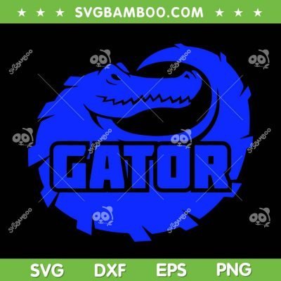 Gator Blue Alligator SVG, Florida Gators Football Blue SVG, Gators Football Team Alligator SVG DXF EPS PNG Gator Blue Alligator SVG, Florida Gators Football Blue SVG, Gators Football Team Alligator SVG DXF EPS PNG