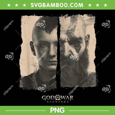 God Of War Ragnarok PNG, Split Kratos And Atreus PNG, Kratos And Atreus God Of War Ragnarok PNG