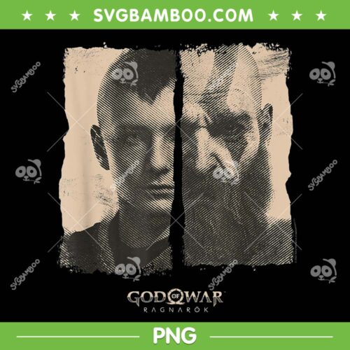 God Of War Ragnarok PNG, Split Kratos And Atreus PNG, Kratos And Atreus God Of War Ragnarok PNG