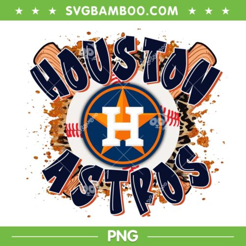 Astros World Series Leopard PNG, Houston Astros Championsip Leopard PNG, Astros Baseball PNG, Design For Shirt