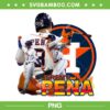 Houston Astros Jeremy Pena PNG, Astros World Series 2022 PNG, Houston Astros Championship PNG, Design For Shirt